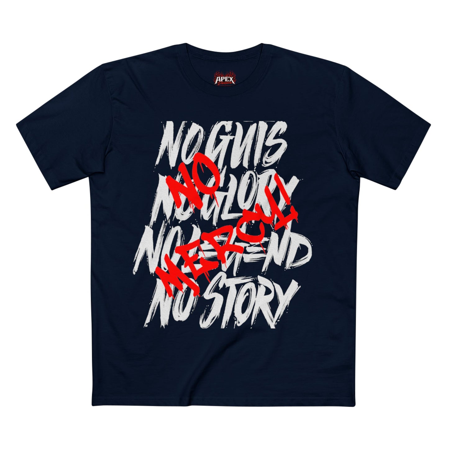 No Guts No Glory No Risk No Story Graphic Tee