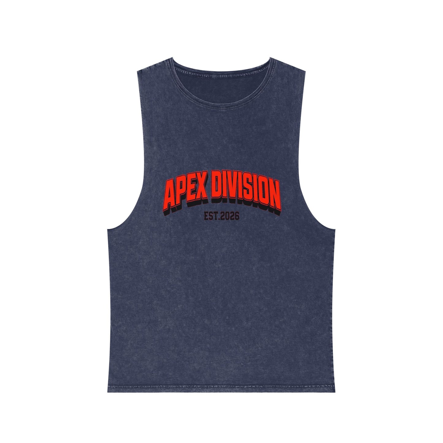 Apex Division Stonewash Tank Top — 'You Can't Kill What You Don't Own' Grunge Graphic