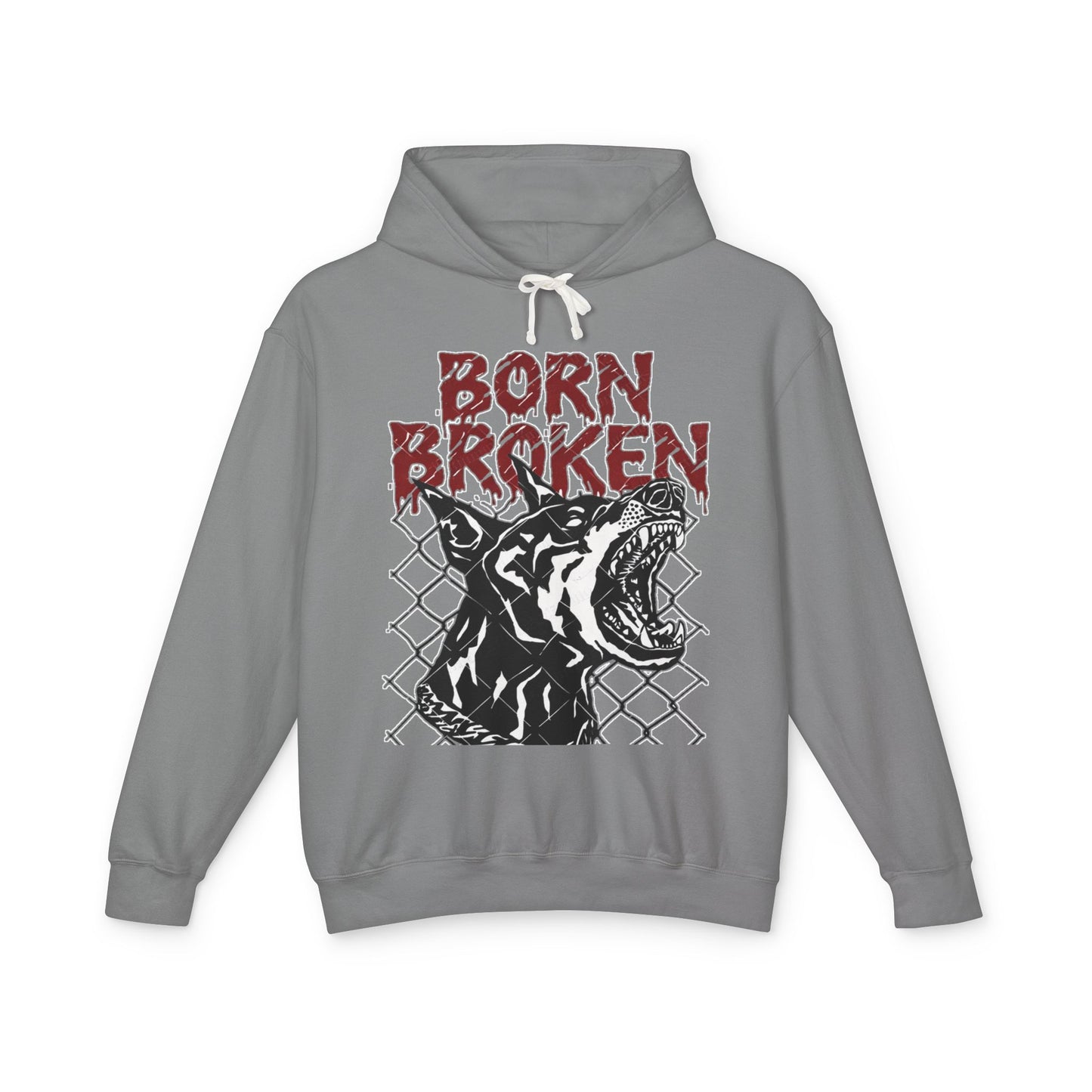 BORN BROKEN — GUARD DOG HOODIE