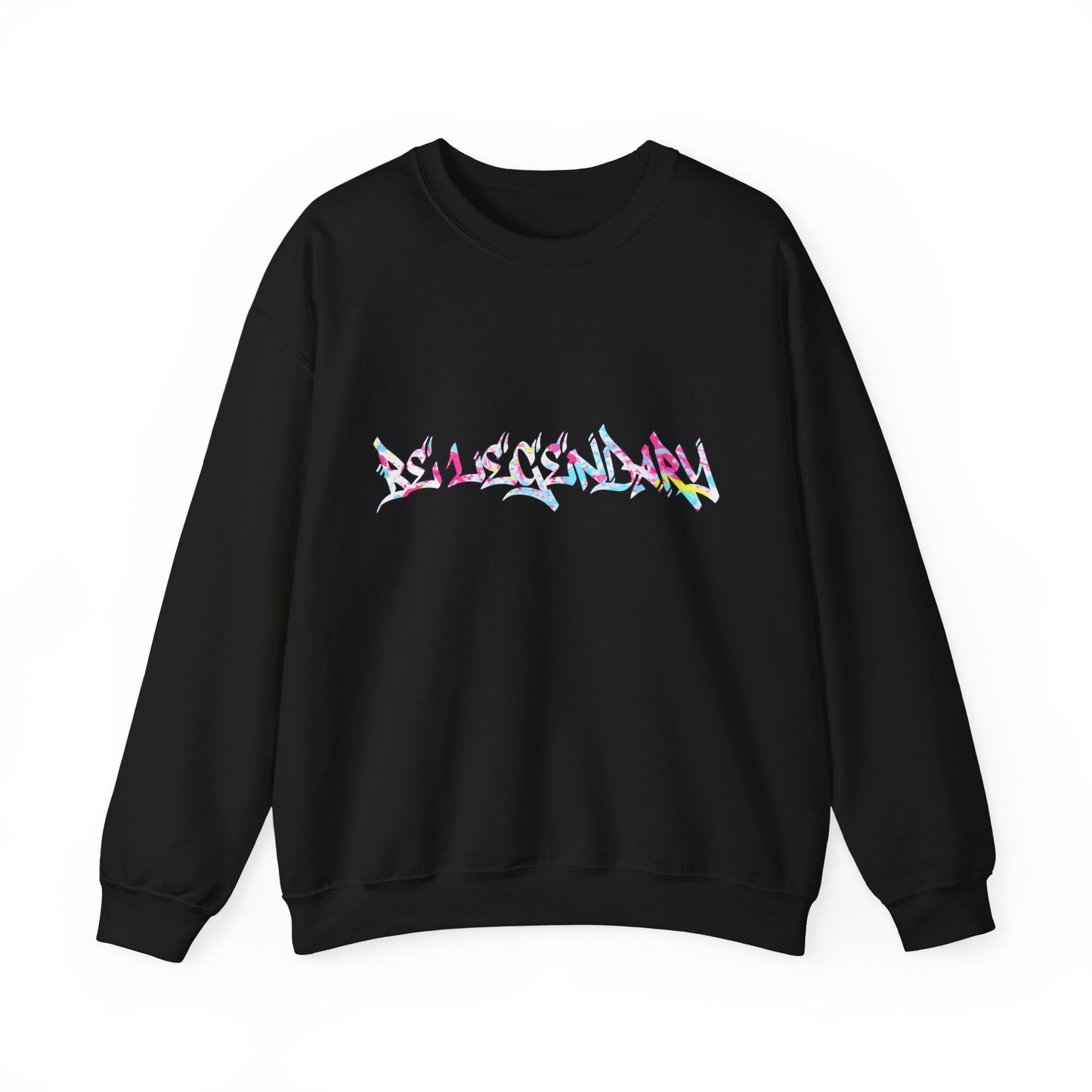 Pastel Graffiti Crewneck Sweatshirt