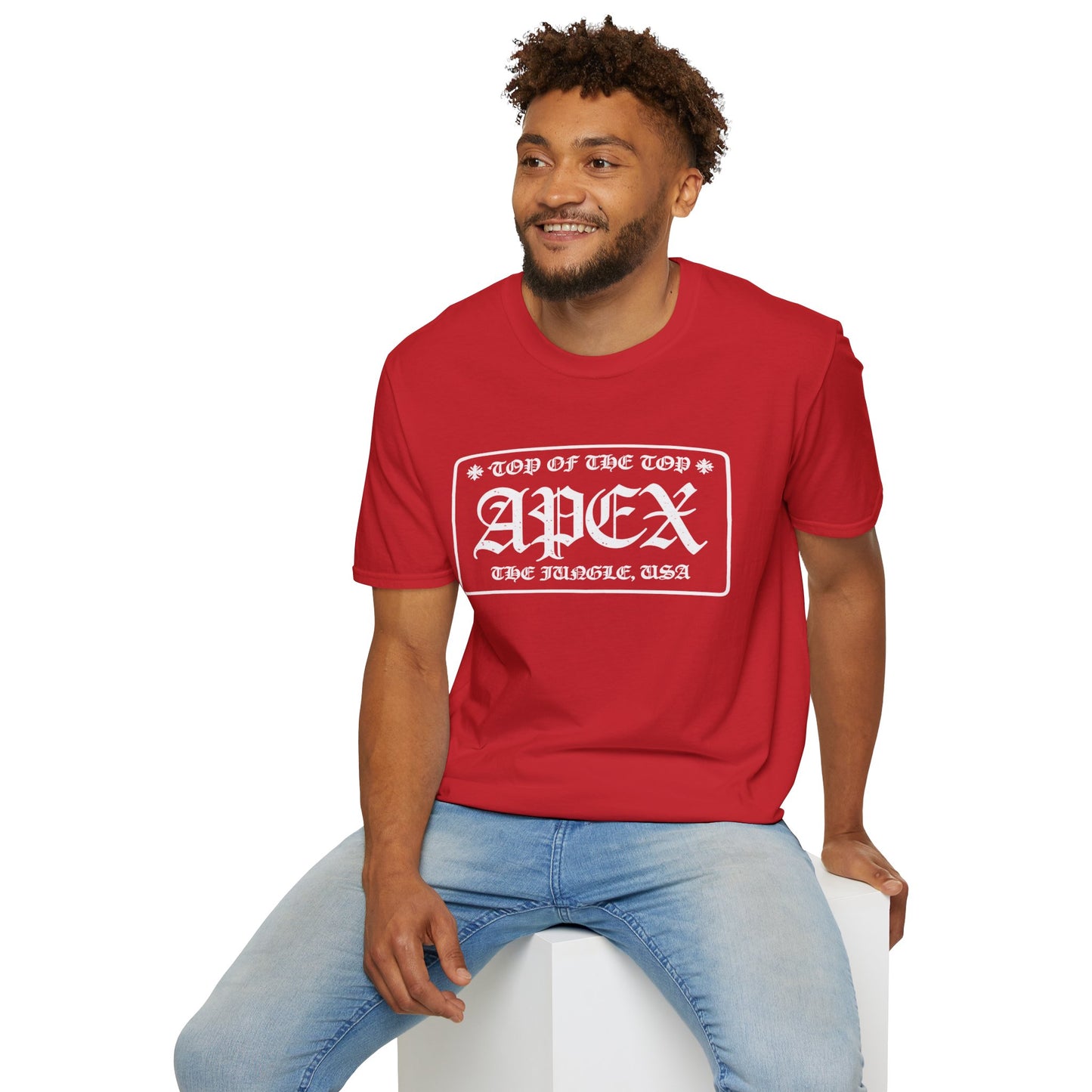 Apex Vintage Logo T-Shirt — “Make Things Happen or Watch Things Happen” Motivational Tee