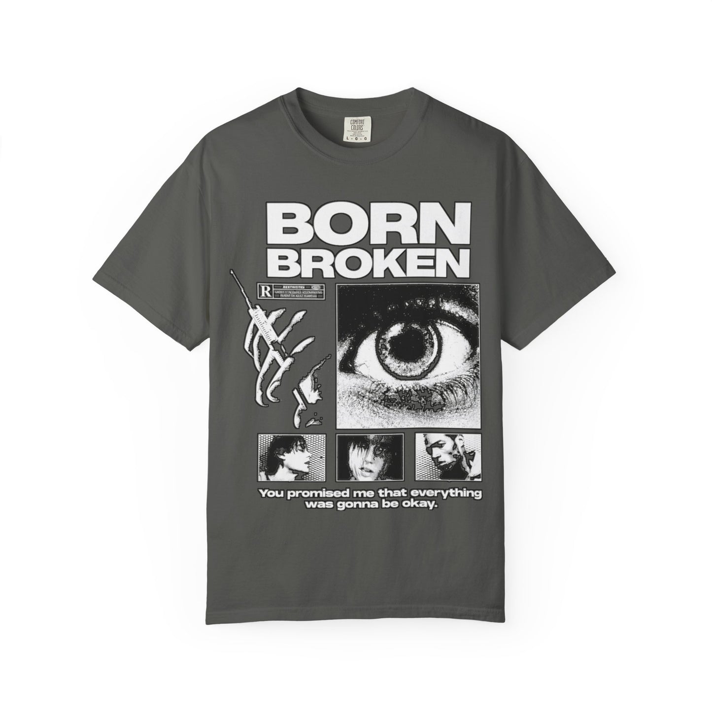 BORN BROKEN — SURVEILLANCE TEE
