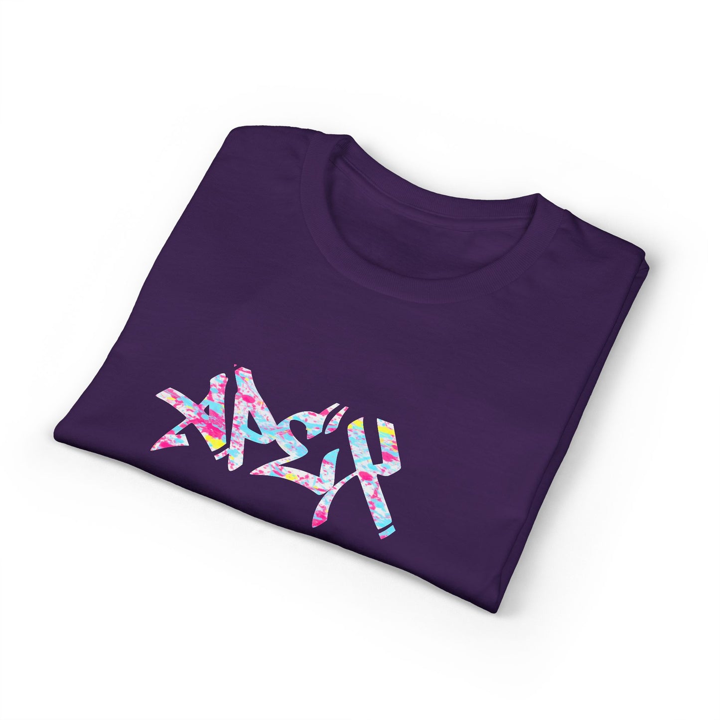 Resilient Division Graphic Tee — Colorful Motivational Back-Print Shirt
