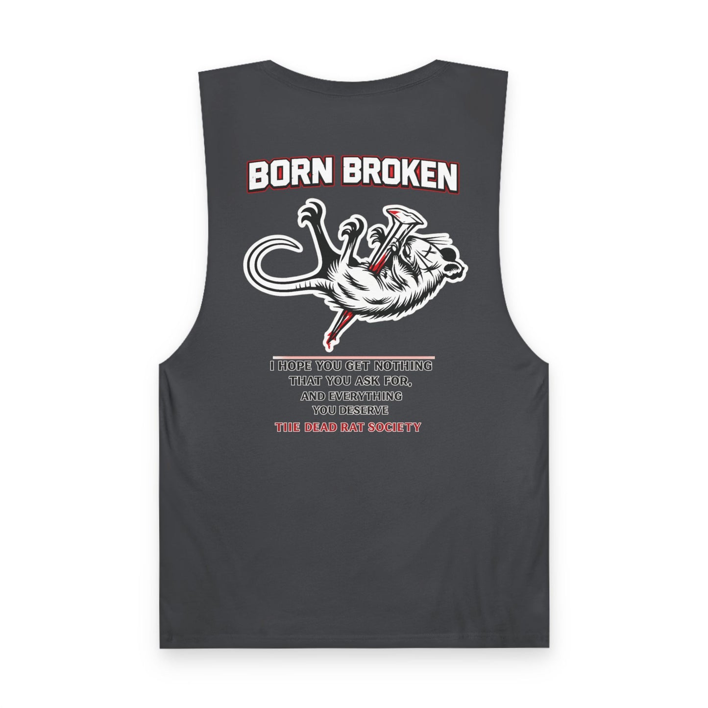 BORN BROKEN — DEAD RAT SOCIETY TANK