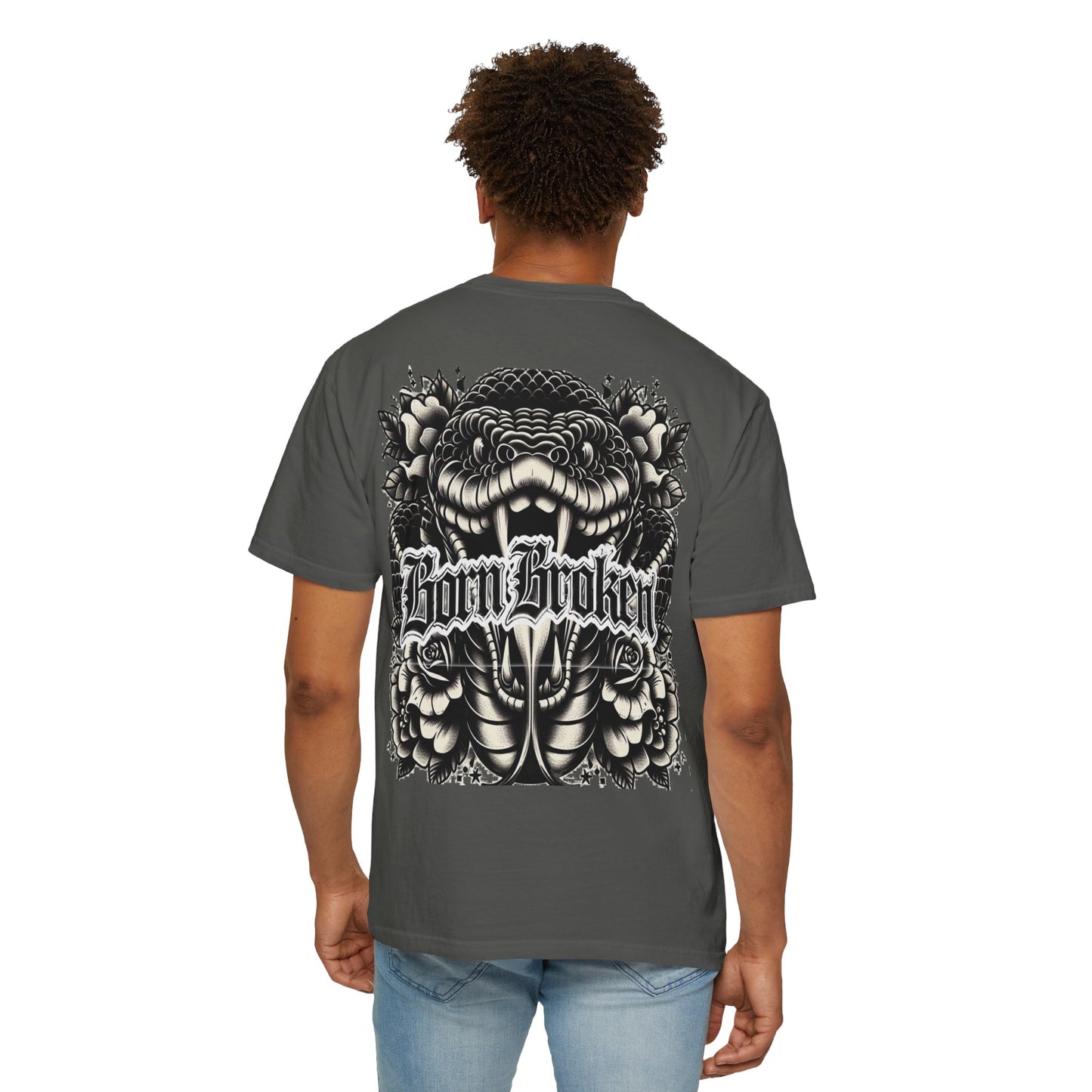 Born Broken Snake Graphic T-Shirt