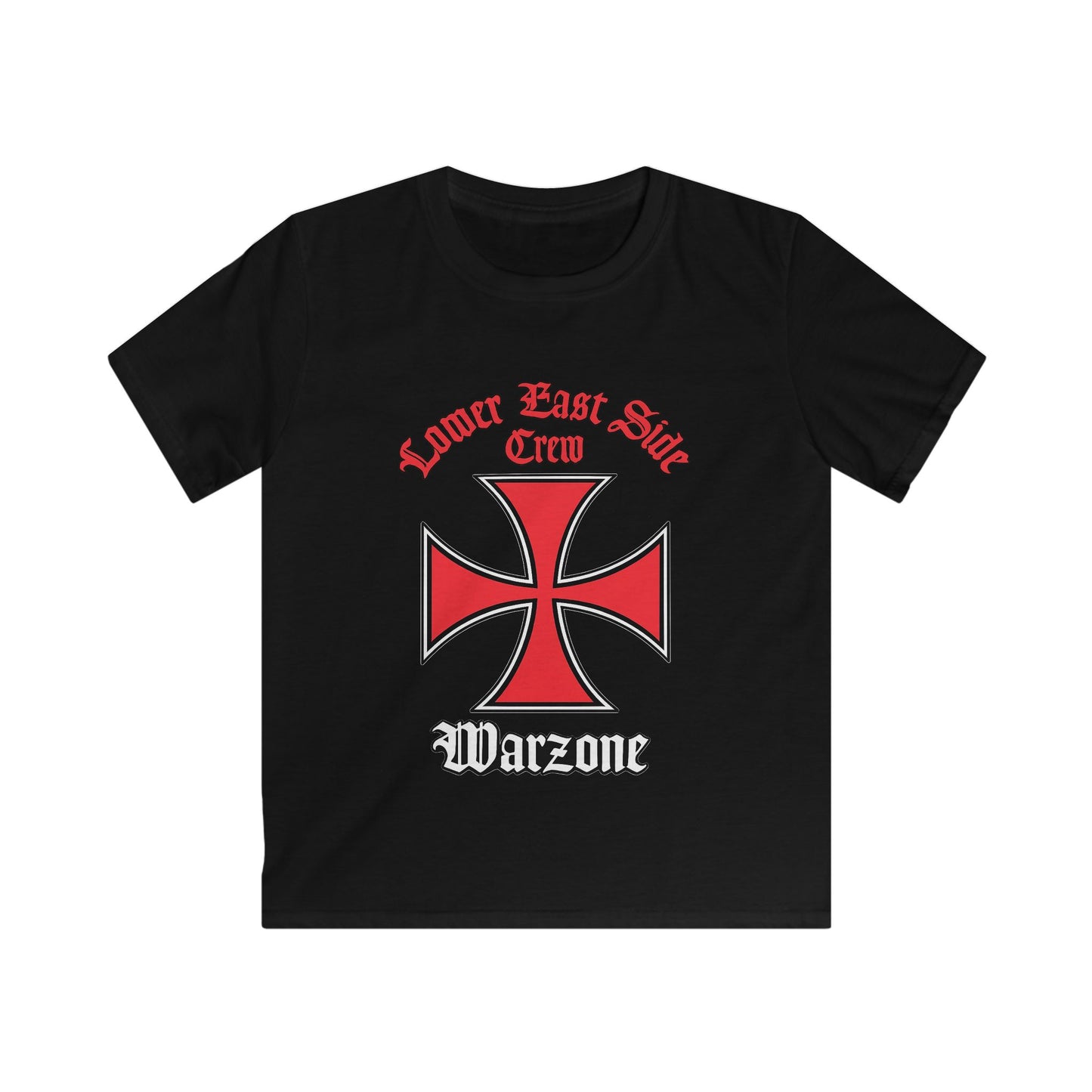 Toddler T-Shirt — "Warzone" Iron Cross Badge Graphic