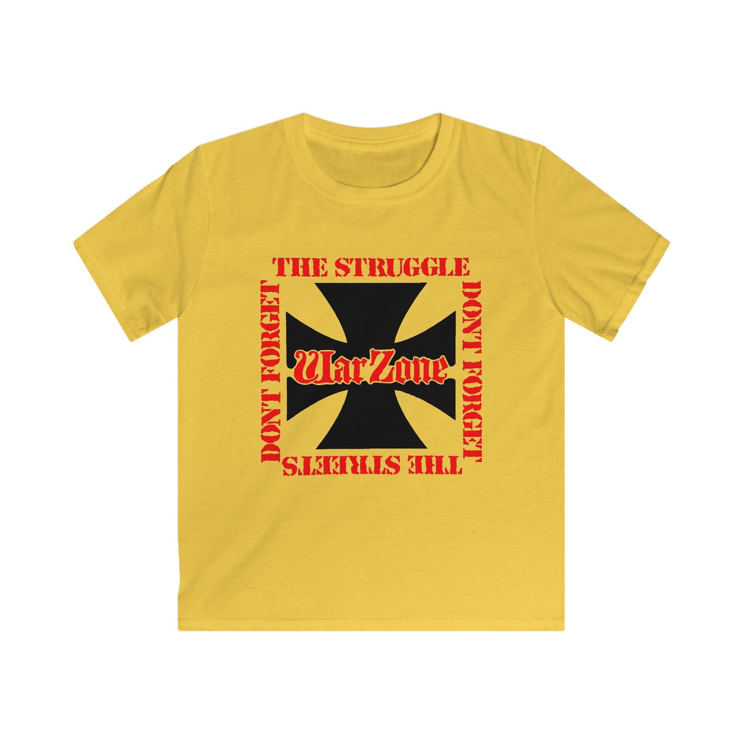 Toddler T-Shirt — "Warzone" Iron Cross Badge Graphic