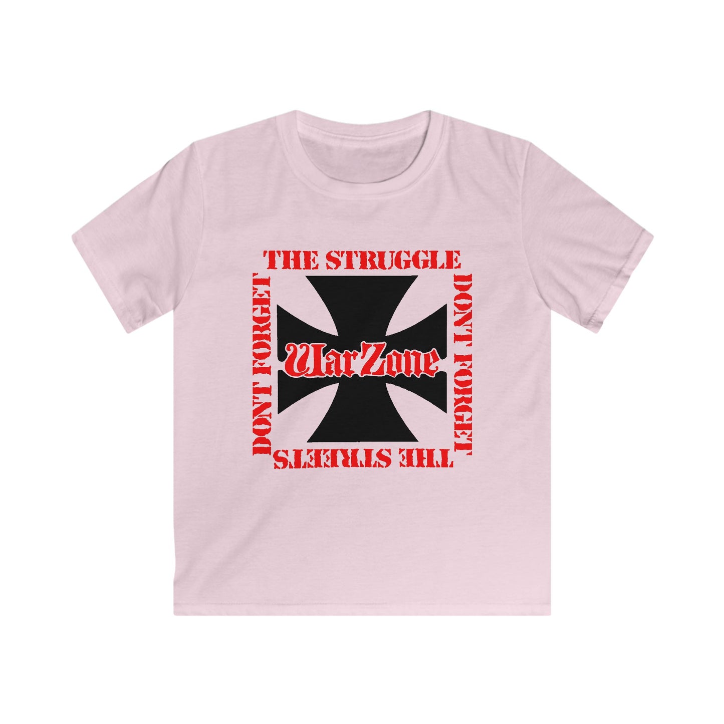 Toddler T-Shirt — "Warzone" Iron Cross Badge Graphic