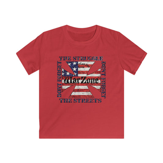 Toddler T-Shirt — "Warzone" Iron Cross Badge Graphic
