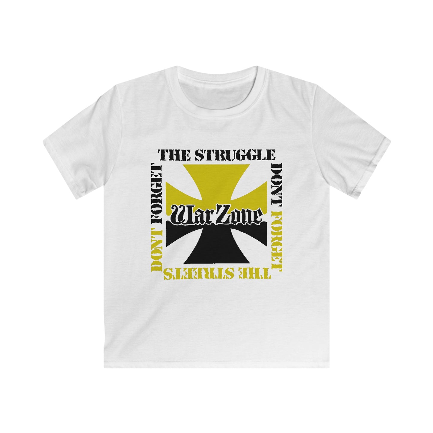 Toddler T-Shirt — "Warzone" Iron Cross Badge Graphic